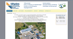 Desktop Screenshot of haustechnik-foerster.de